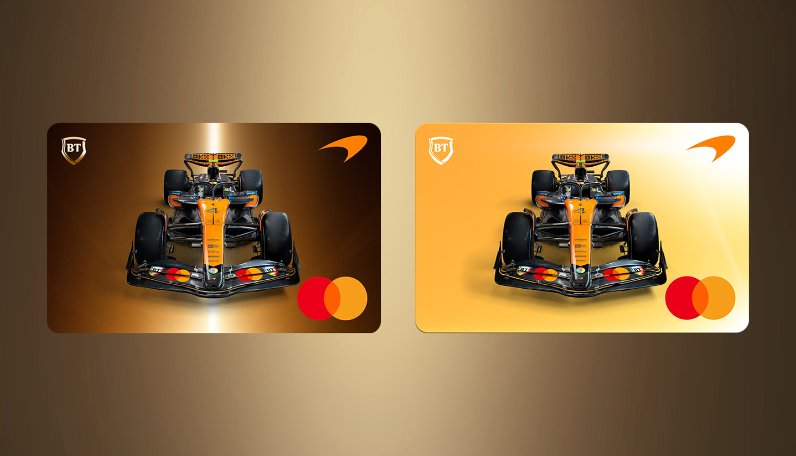 A világ első kártyái a McLaren Formula 1 csapattal partnerségben